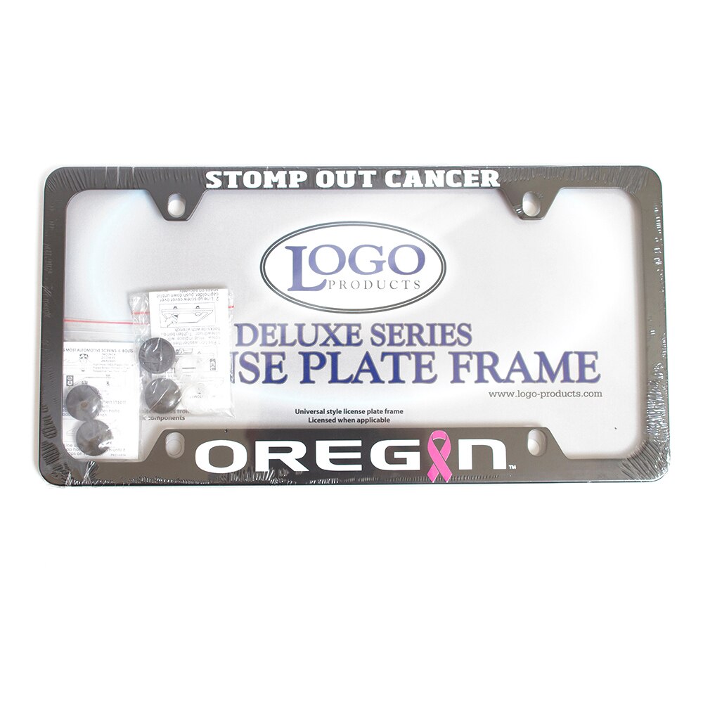 Oregon, Black, Plate Frame, Metal, Home & Auto, 319048